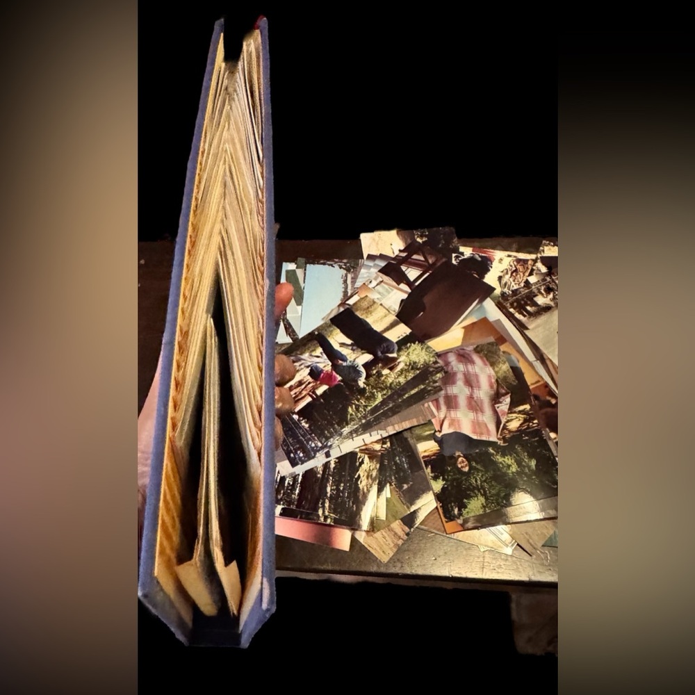 Vintage 80s 90's Photo Album with 150 plus family photos